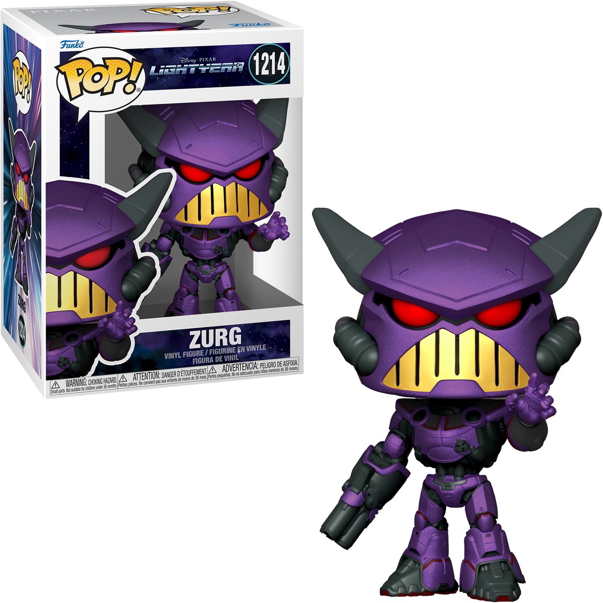 Pixar Lightyear - Zurg 1214 - Funko Pop! - Vinyl Figur | eBay