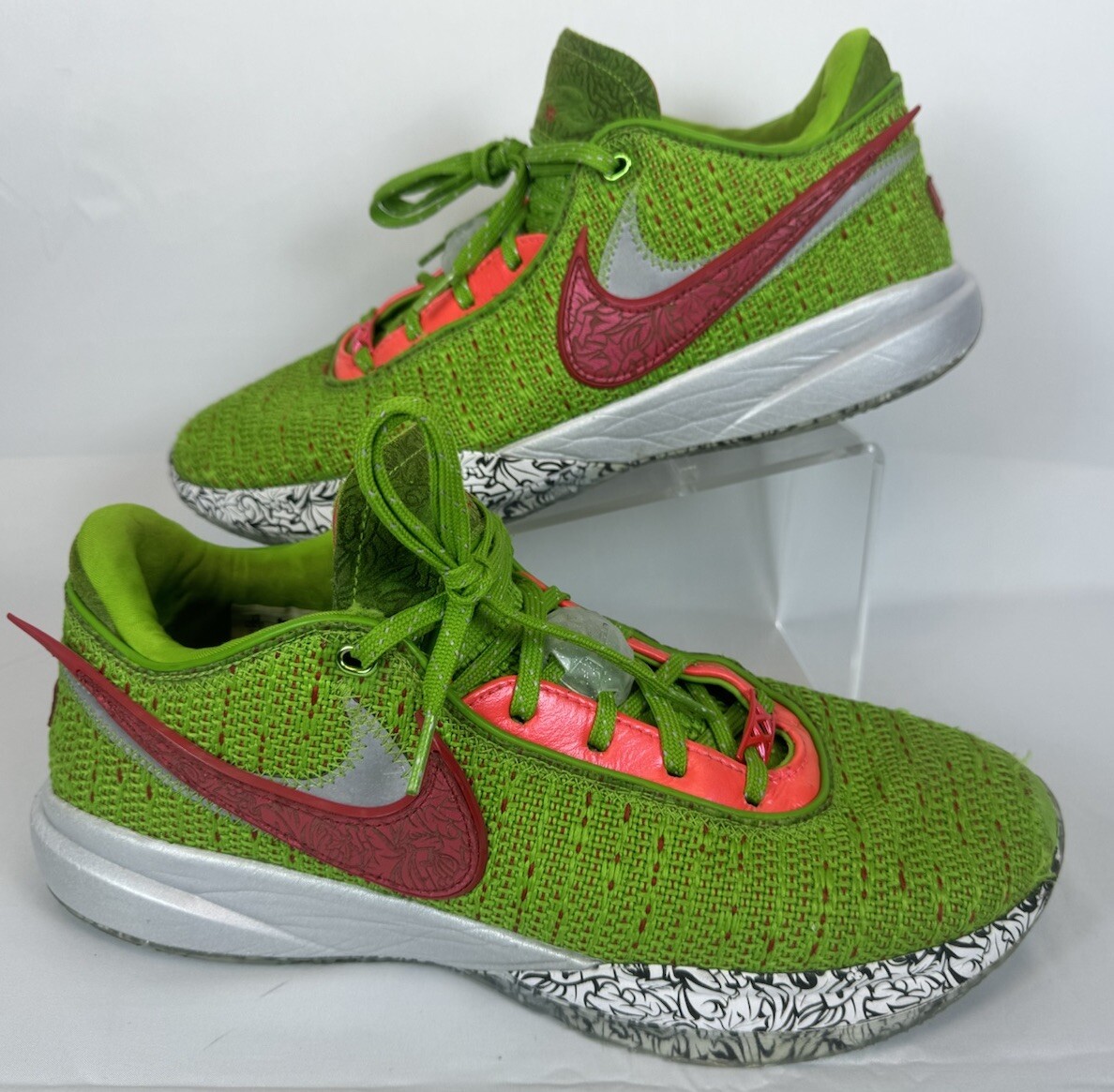 Men's Nike LeBron 20 Stocking Stuffer 12 Shoes Green James Basketball  FJ4955-300