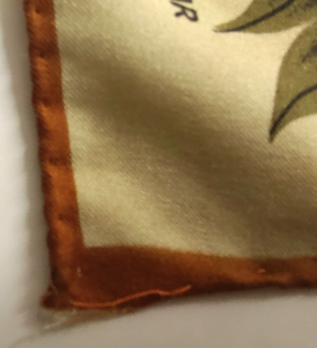 JACQMAR * GREEN & BROWN VINTAGE LESLEY KING FOR RSPB LADIES SQUARE SCARF - Picture 9 of 11