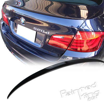 Painted Fit For BMW F10 5-Series Trunk Spoiler Rear Wing 2010-2015