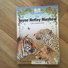 JOANNA SHEEN 2 CD ROMS- BIG CATS THE JAYNE NETLEY MAYHEW COLLECTION PAPER CRAFT