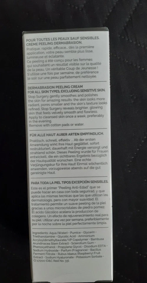 Christian BRETON Skin Priority Stop Surgery Dermabrassion Peeling Cream 50ml New - Image 2 of 4