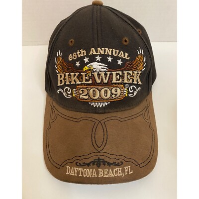 2009 Bike Week Hat Cap Daytona FL USA Freedom Beach Club Promotions
