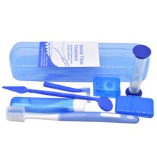 8 Pcs Dental Orthodontic Brush Toothbrush Interdental Floss Oral Care Travel Kit