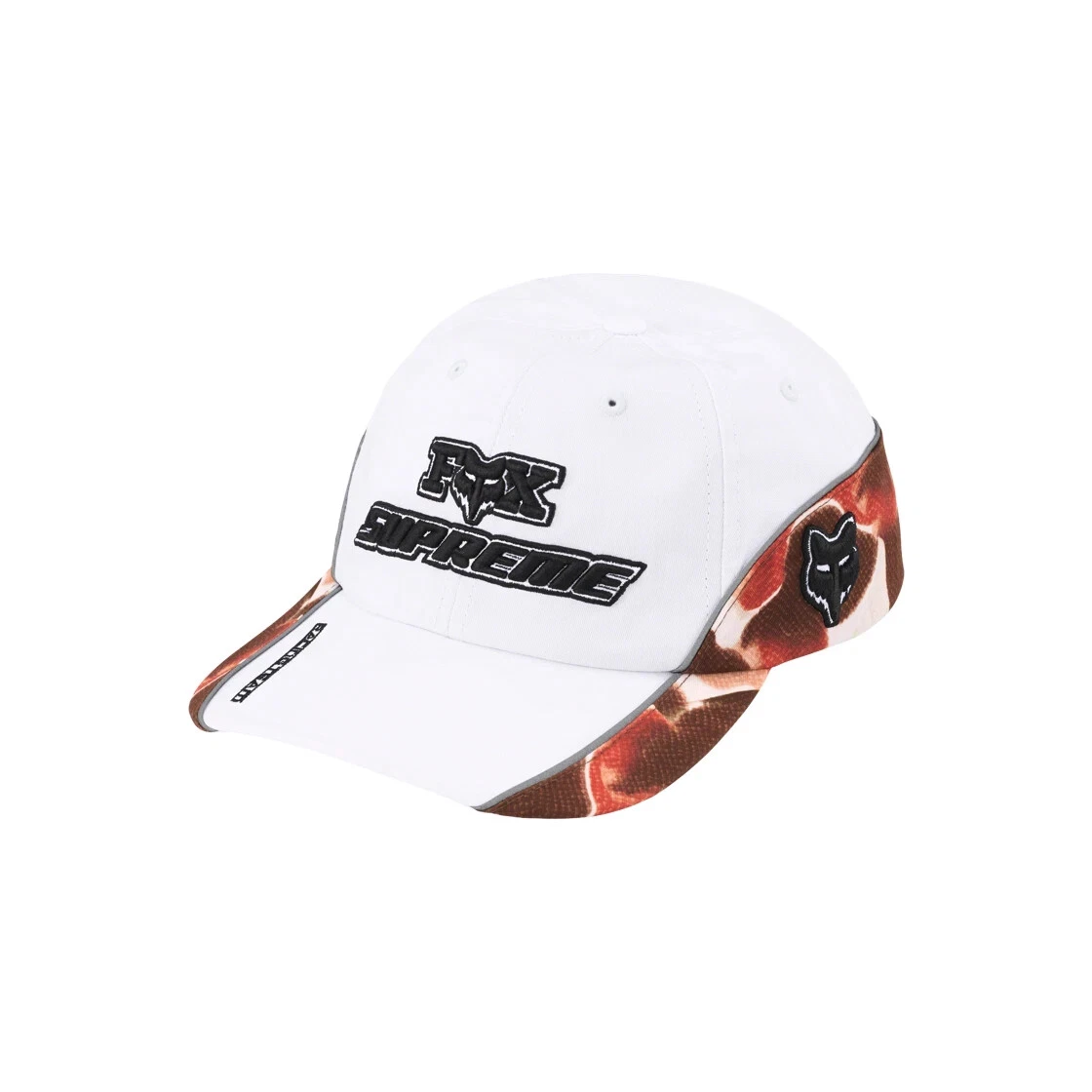 Supreme Fox Racing 6 panneaux blanc   23FW  