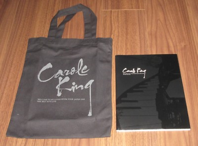 $0 SHIP! Carole King JAPAN tour book 2008 & Living Room tour TOTE
