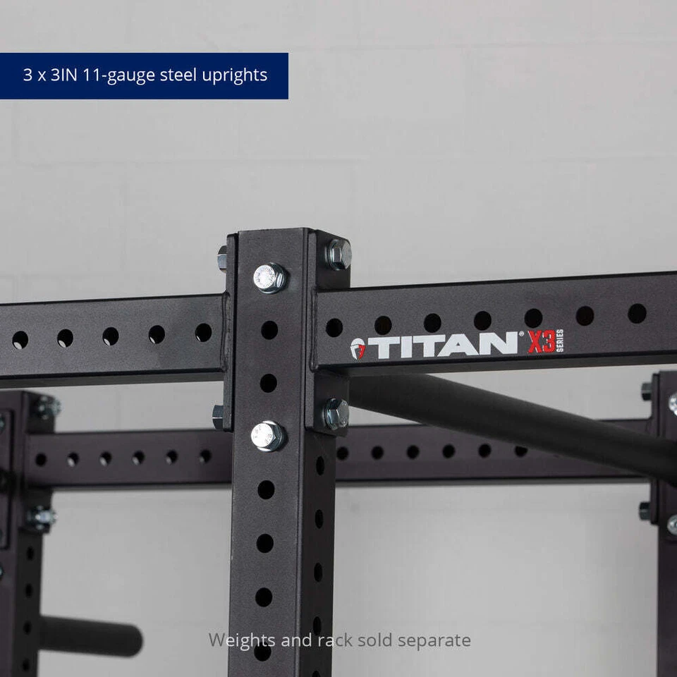 Kit de extensión de perno corto Titan Fitness serie X-3 24 pulgadas Profundo Foto 3 de 4