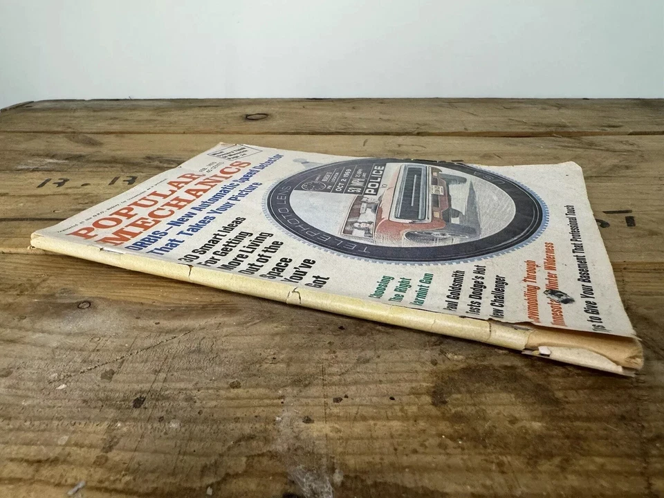 Vintage Popular Mechanics February 1970 Magazine Car Maverick Motor Boat Orbis - Image 3 of 4