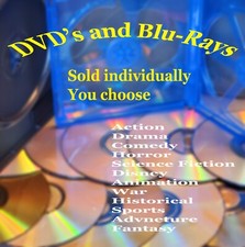 DVD Blu-Ray 4K you choose action drama sci-fi horror comedy animation blu ray