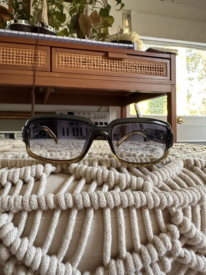 Gafas de sol Gucci vintage verde/amarillo Italia GG 2475/S (MUY RARAS) Foto 4 de 4