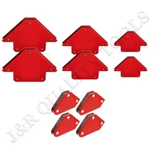 NEW 10-Lot Welding Magnet Arrow Type Arc Tig Mig Angle Holder Set Assorted Sizes