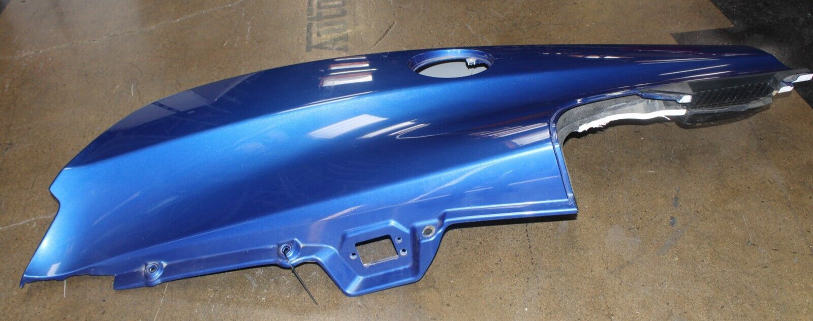 McLaren MP4-12C Spider, LH, Left, Quarter Panel, Blue, Used
