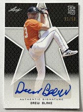 2020 LEAF PG NATIONAL SHOWCASE DREW BLAKE BLACK AUTO 25/50 M
