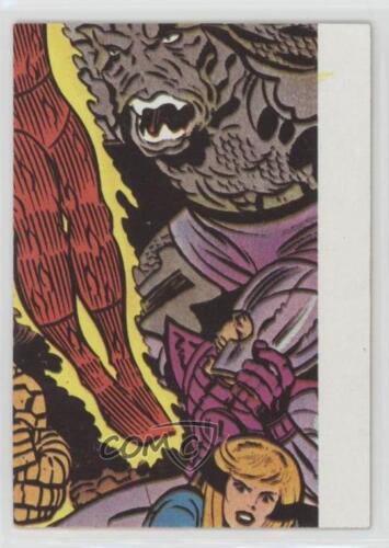1975 Topps Marvel Comic Book Heroes Checklist Puzzle Cards Fantastic Four 0ms5 - Picture 1 of 3