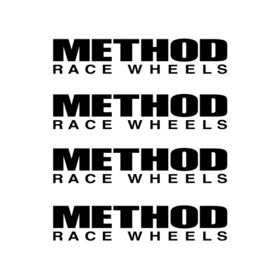Method Race Wheels Decal Vinyl Truck Tundra 4runner Raptor Offroad ...