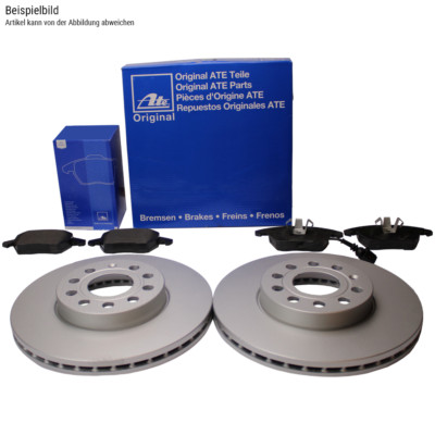 ATE BREMSSCHEIBEN + BELÄGE HINTEN 290 PEUGEOT 3008 SUV CITROËN 4001899