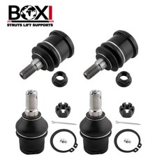 4PCS Front Upper + Lower Ball Joints For 2003-2014 Dodge Ram 2500 3500 4x4 8-Lug