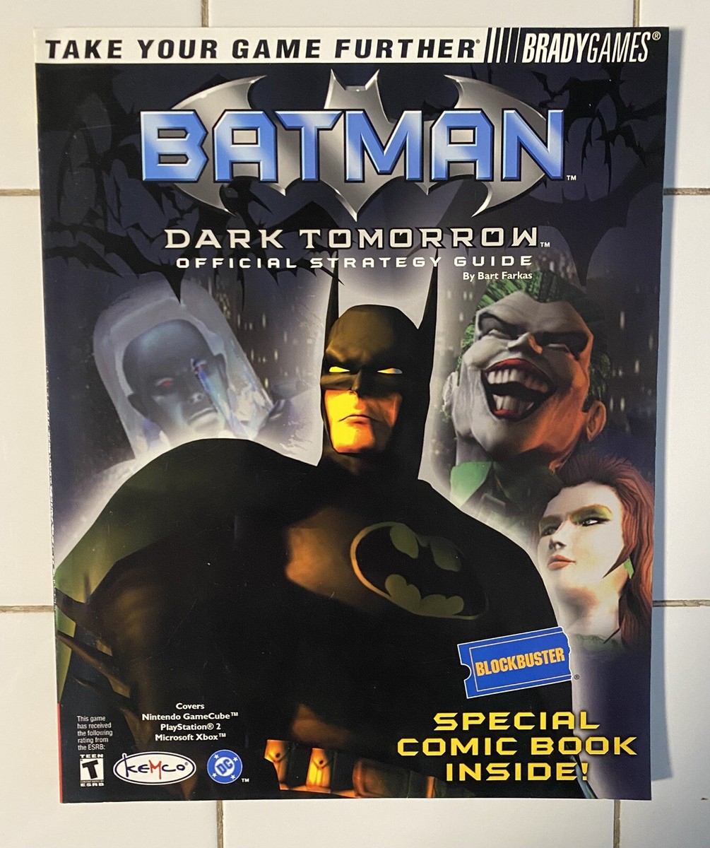 BATMAN-DARK TOMORROW 2003 Kemco Games (Original Xbox Game) & GAME