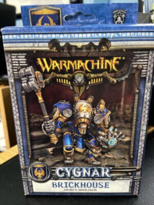 WarMachine Cygnar Brickhouse Miniature *STOCK PHOTO*