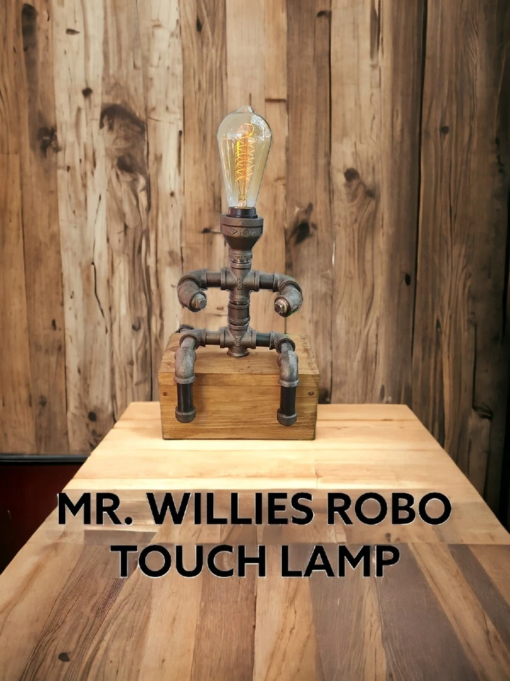 Mr. Willies Sitting Roboman сенсорная лампа - Изображение 2 из 2