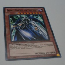 Yu-Gi-Oh Karte - Belial - Marquis der Finsternis - Unterwelter - Yugioh Neu