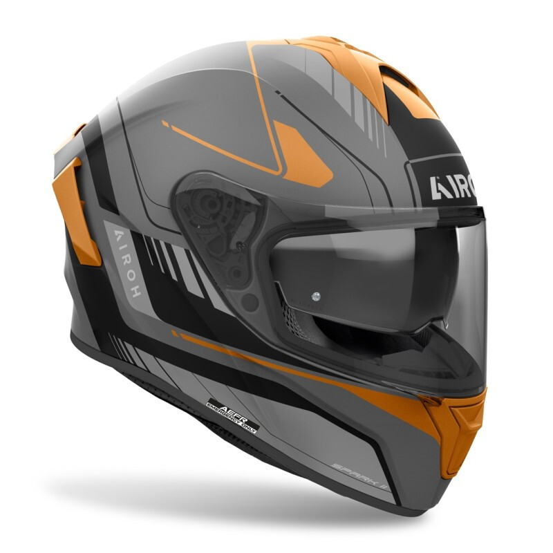 Airoh Spark 2 Chrono Gold Matt Full Face Helmet Size XS | eBay