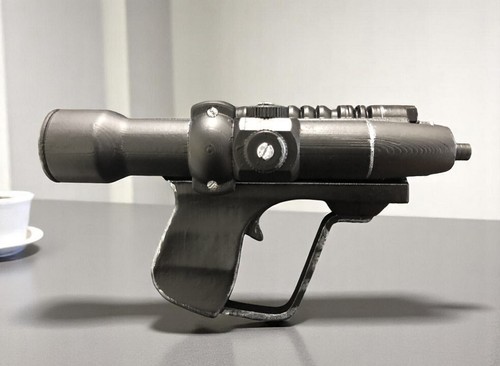 Star Wars Biker Scout Trooper EC-17 Blaster Pistol Custom Replica Prop - Picture 6 of 6