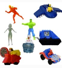 1996 McDonald's Marvel Super Heroes Complete Set of 8 Happy Meal Toys