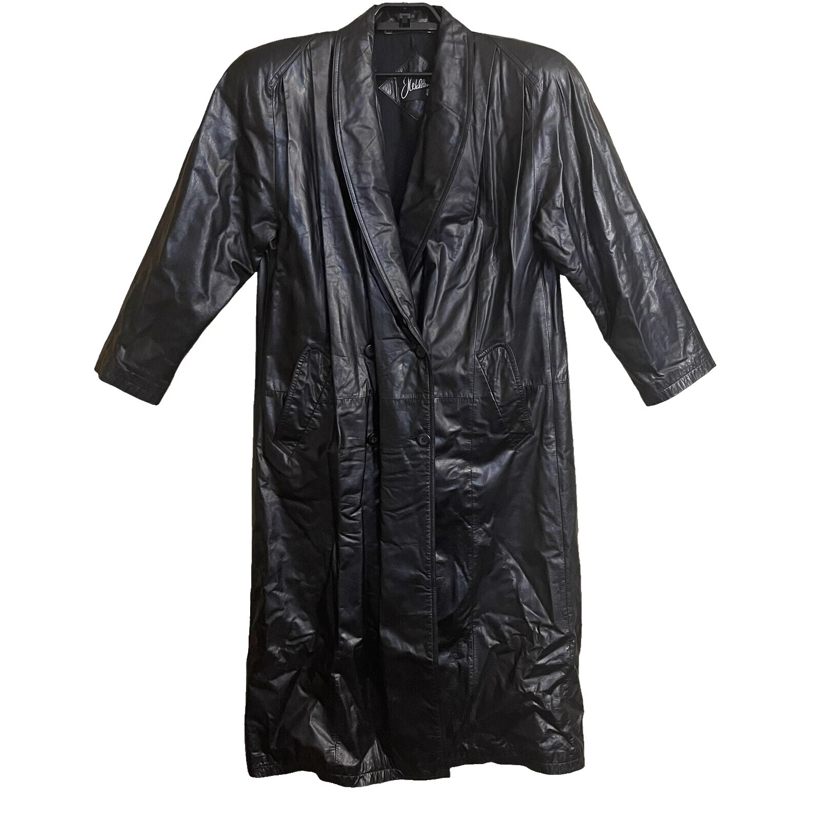 Vintage Formal Cuero abrigos, chaquetas y chalecos para Mujeres