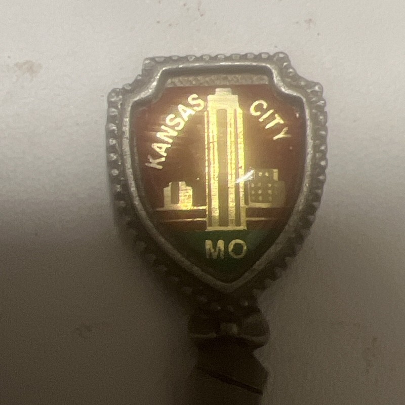 kansas city pewter collectible Spoon 