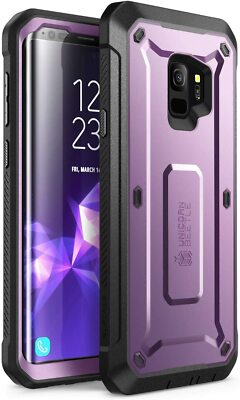 SUPCASE For Samsung Galaxy S9 with Built-in Screen Protector Rugged Holster Case