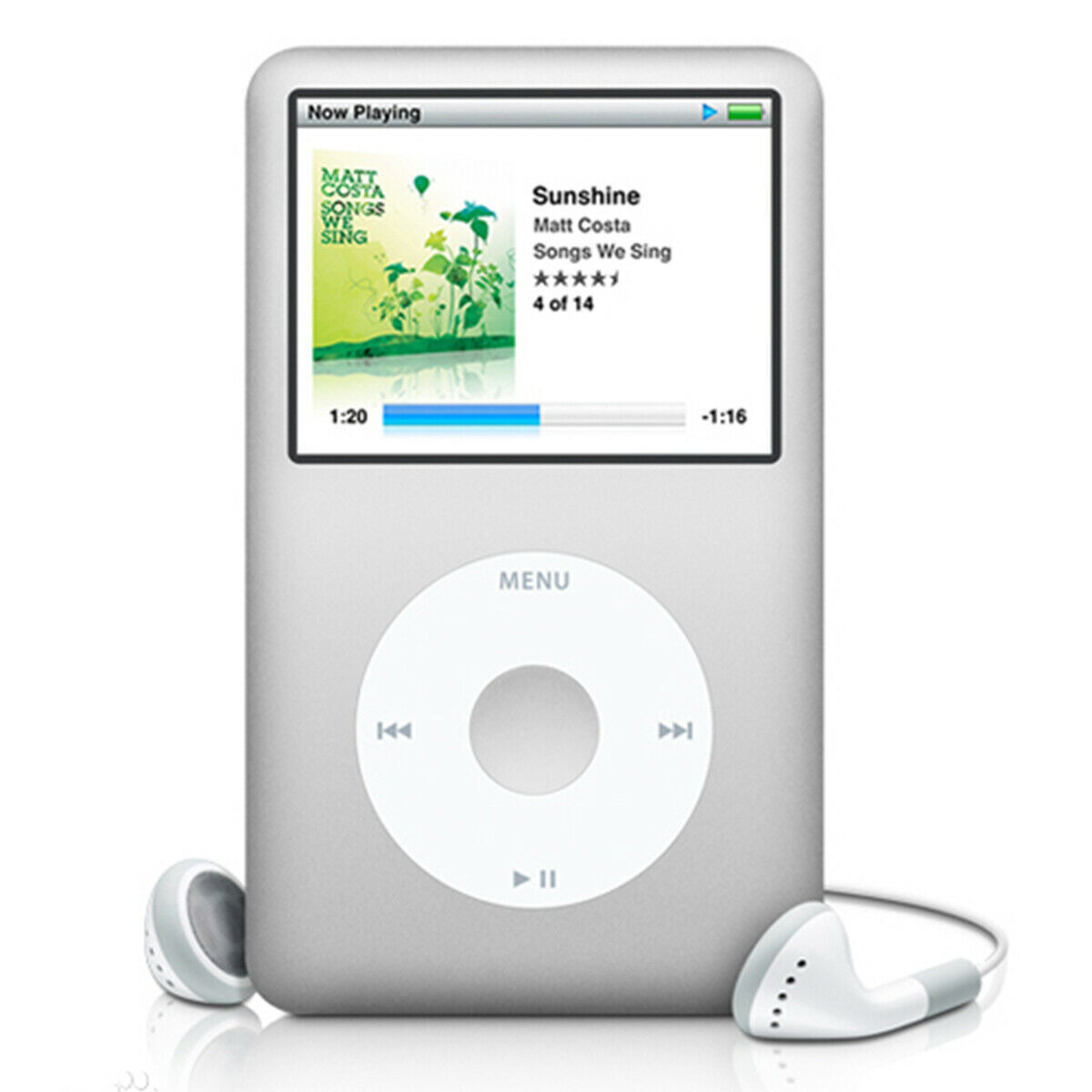 iPod classic 7th Generation 120GB or 160GB HDD Renewed Media Player Free  Engraving