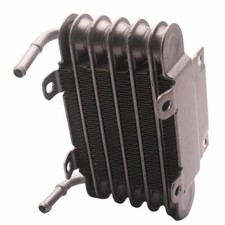 Aluminum Universal Racing car and Motorcycle Engine Small Fuel Oil Cooler 8mm