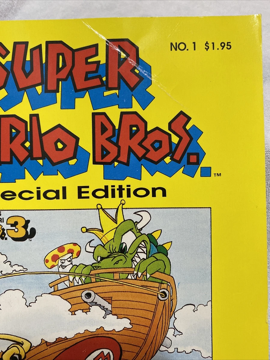 Super Mario Bros Special Edition 1 First Comic Book Published by Valiant