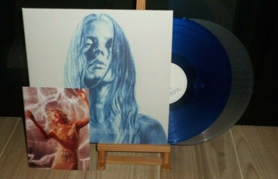 ELLIE GOULDING BRIGHTEST BLUE CLEAR/ BLUE LP & SINGED CARD HATE ME POWER SLOW 