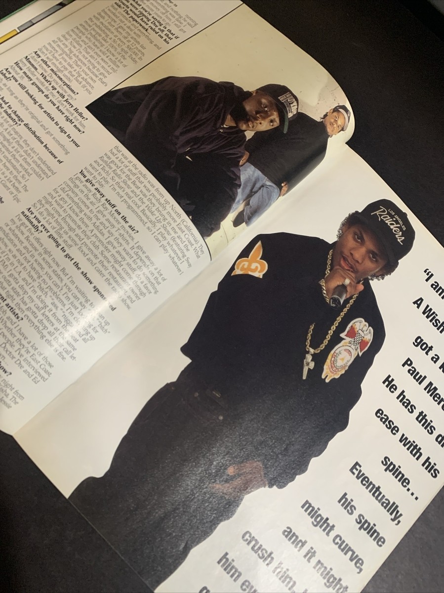 EXTREMELY RARE * February 1998 Rap Pages Magazine * NWA * Eazy E