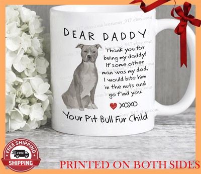 dear daddy mug from dog