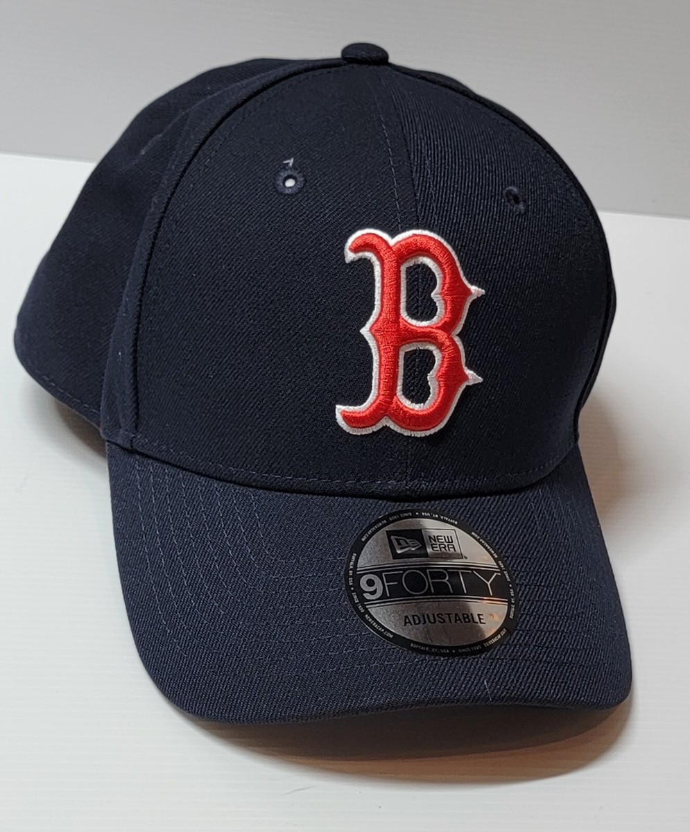 New Era Boston Red Sox 9Forty The League Navy Adjustable Strap Hat