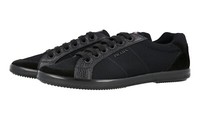 Prada Leder Nylon Mesh Sneaker - 4E3229 - Schwarz Linea Rossa Neu - 9 43