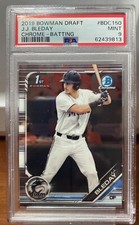 2019 Bowman Draft Chrome 1st First JJ Bleday Baseball Card #BDC150 - Grade PSA 9