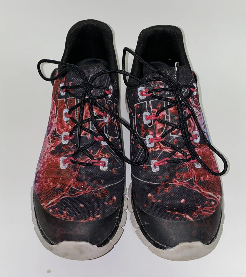 Reebok The Pump Womens Multi Color Lace Up Athletic Shoes Size 8 - Image 3 of 4