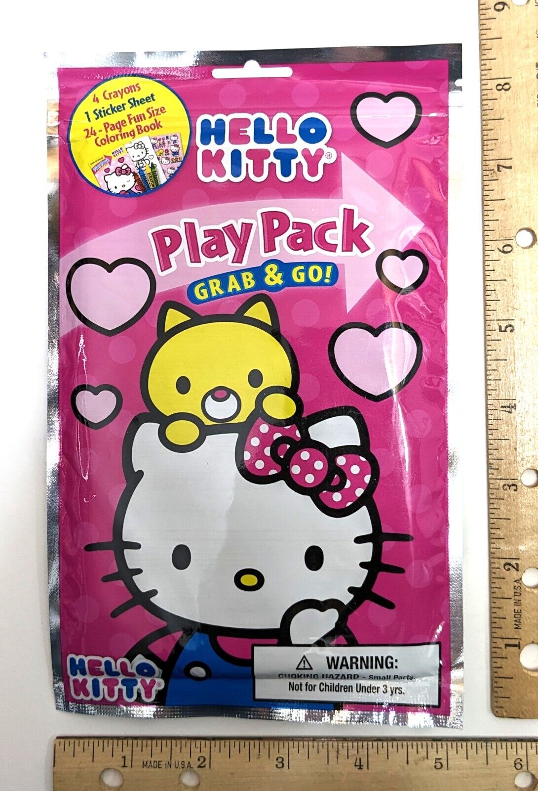 Hello Kitty I Love You! Play Pack Grab and Go Activity Kit - Macanoco and  Co.