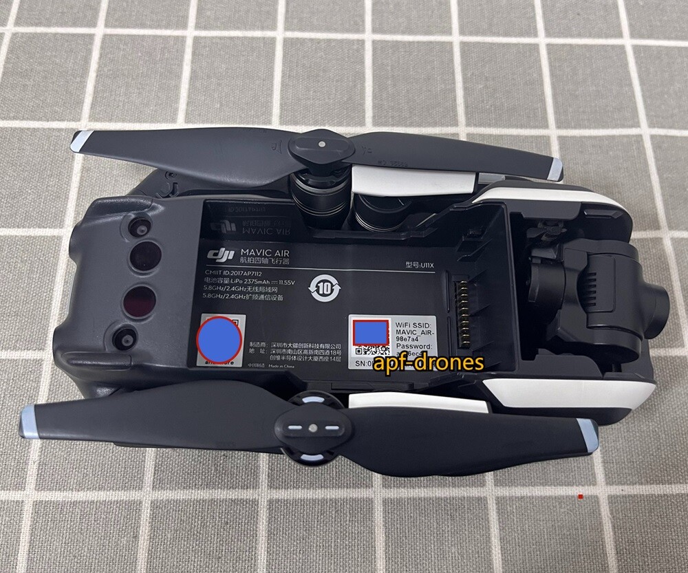 DJI Mavic Air 4K Camera Drone - No Battery/No Controller - No