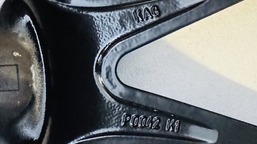 2017-2019 Porsche 911 991.2 Front Satin Wheel 99136271000 991.362.710.00 - Picture 8 of 10