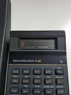 texas instrument ti 1250 calculatrice pocket programmable computer