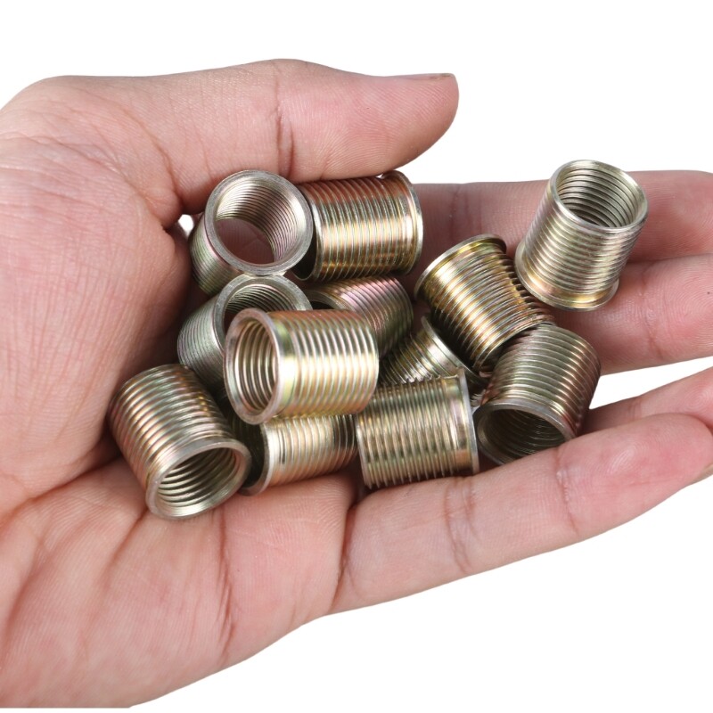 Threading Tool Kit Spark Plugs Thread Repair Tool with M14x1.25 Inner Inserts