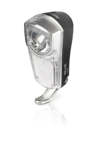 Fahrrad XLC Scheinwerfer LED Reflektor 35Lux Schalter Standlicht für Nabendynamo - Bild 1 von 1