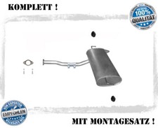 Endschalldämpfer Hyundai iX 35 2.0, KIA Sportage 2.0 Auspuff Endtopf Montagesatz