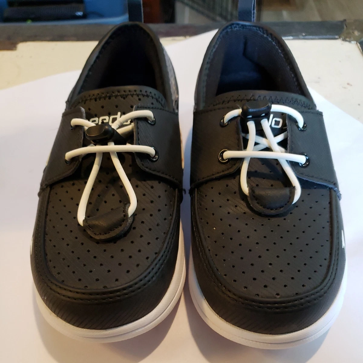 Speedo mens port lightweight breathable water deals boat shoe