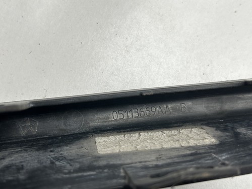 DODGE DURANGO WD Front Bumper Lip Trim Cover LHD OEM 05113669AA 2016 - Picture 12 of 12